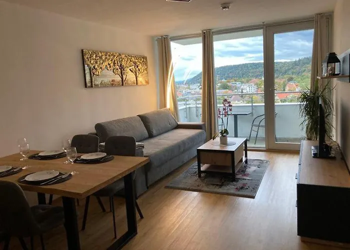 Alpen-/stadtpanorama 아파트 바트라이셴할